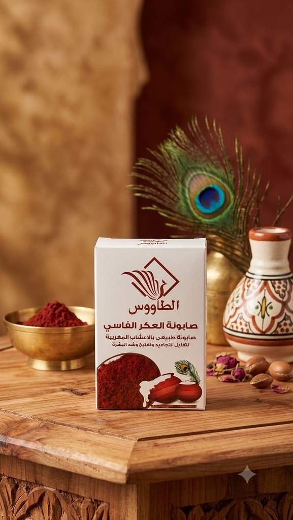 صابونة العكر الفاسي الطاووس